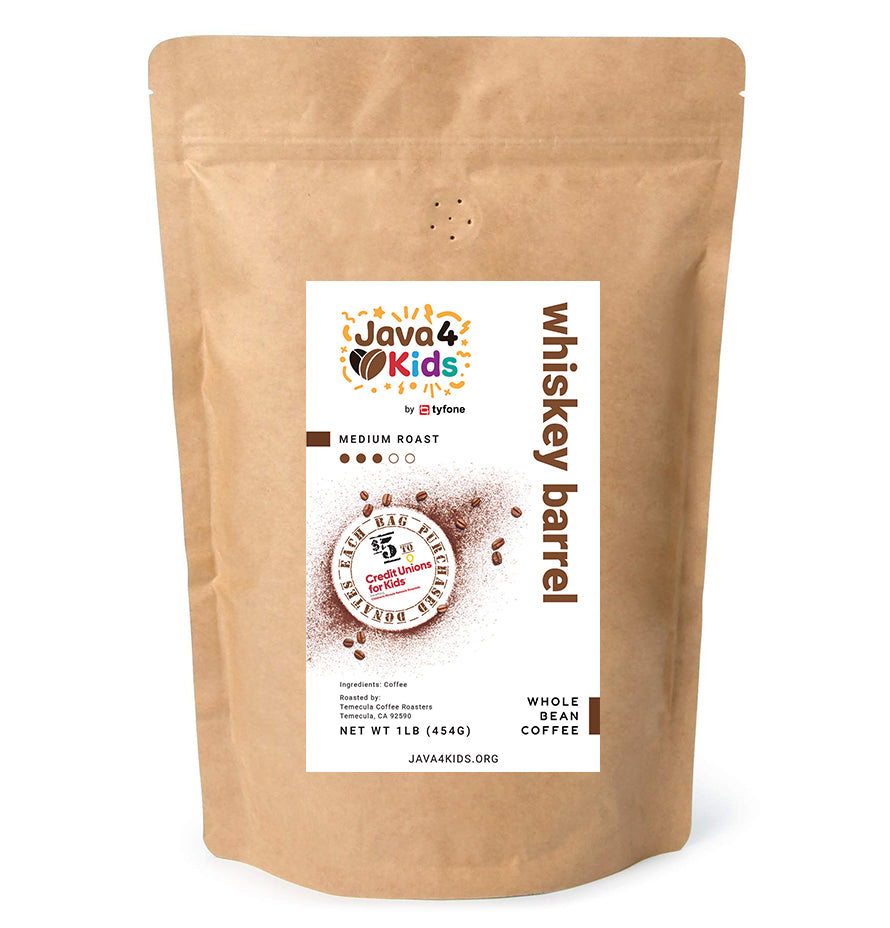 Java4Kids Whiskey Barrel Coffee